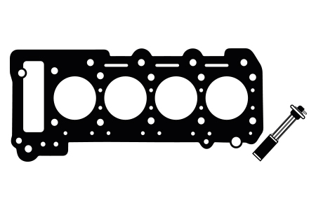 [IMAGE: 3D gasket image with 2D grid overlay]