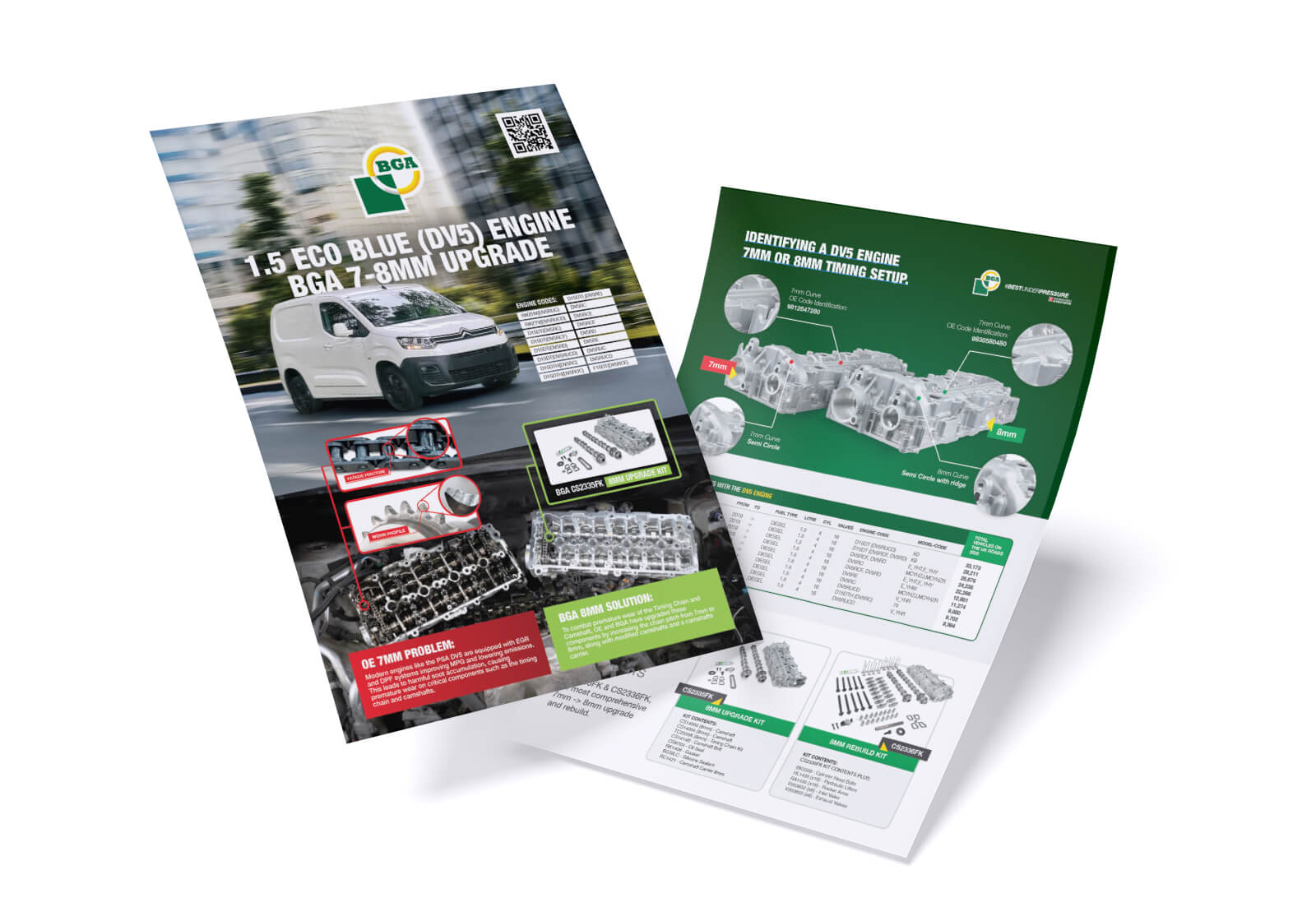 DV5 Engine Upgrade - A4 Double-side Flyer