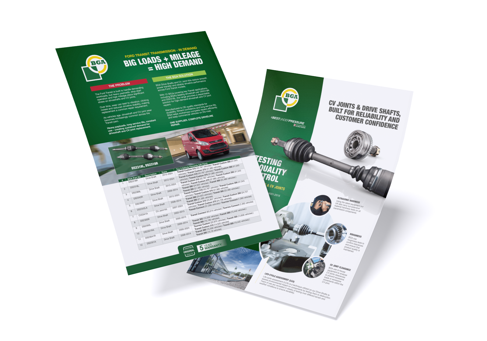 Ford Transit Transmission - Leaflet