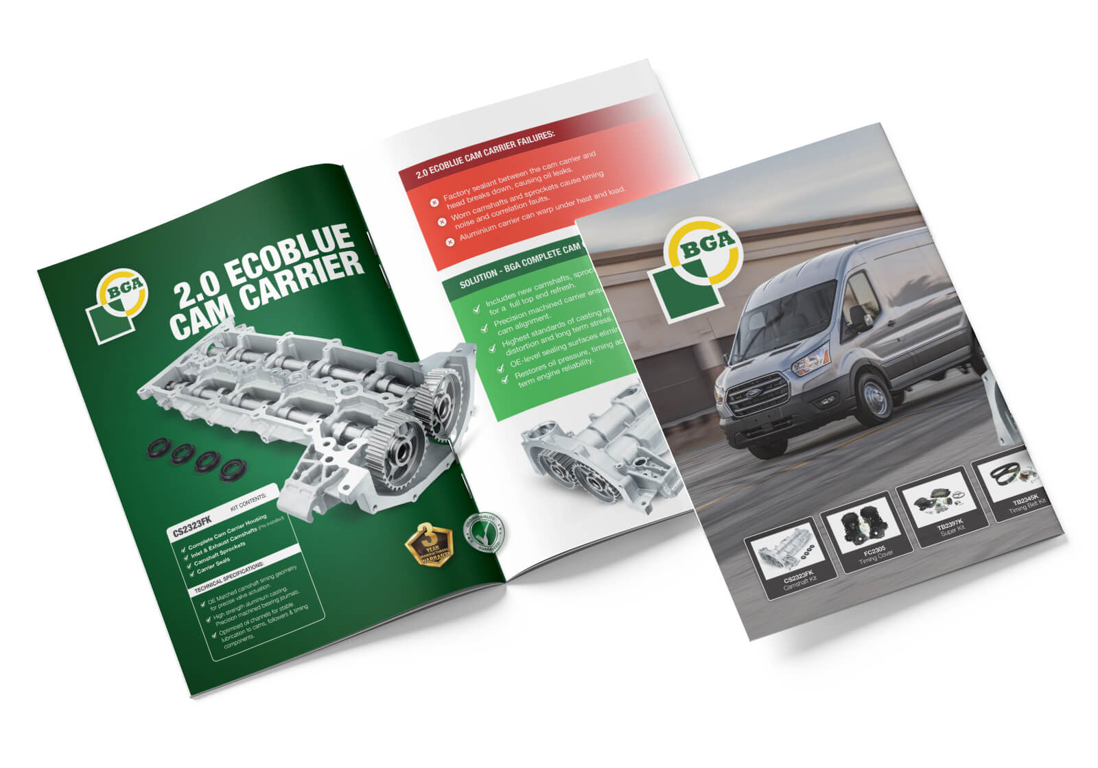 Ford 2.0 EcoBlue - A4 Brochure 5 Pages